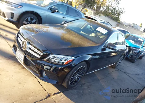2020 Mercedes-Benz C 300 from USA, damaged, VIN W1KWF8DB4LR591877